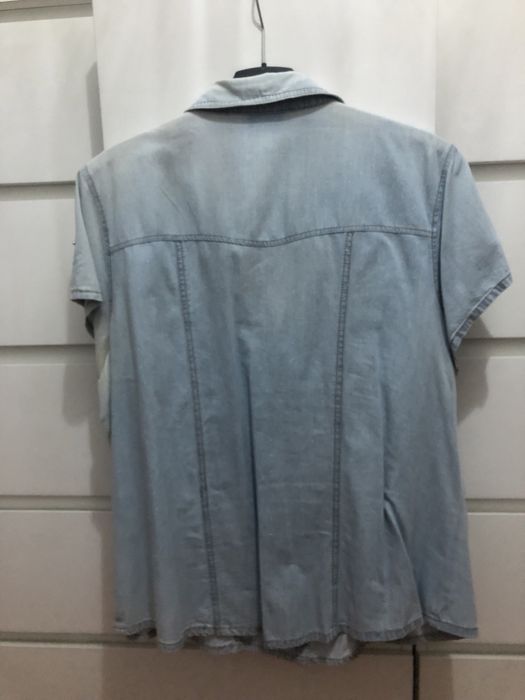 Camisa de ganga do C&A