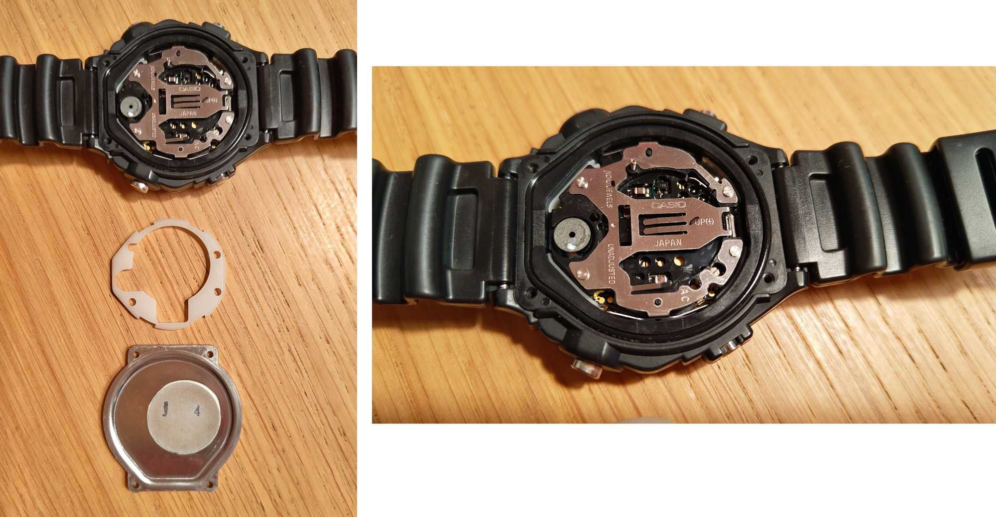 Casio W-740 w obudowie Casio DW-290 oryginał Made in Japan lata 90