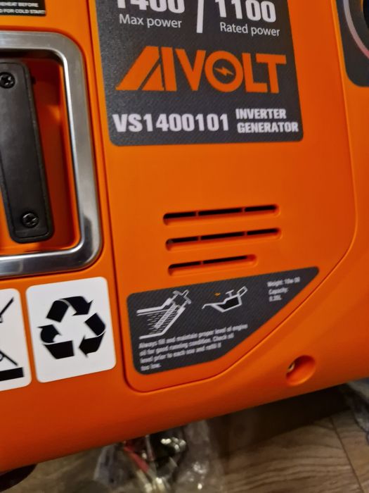 Генератор іверторний,  Aivolt 1400 watt Б.У.
