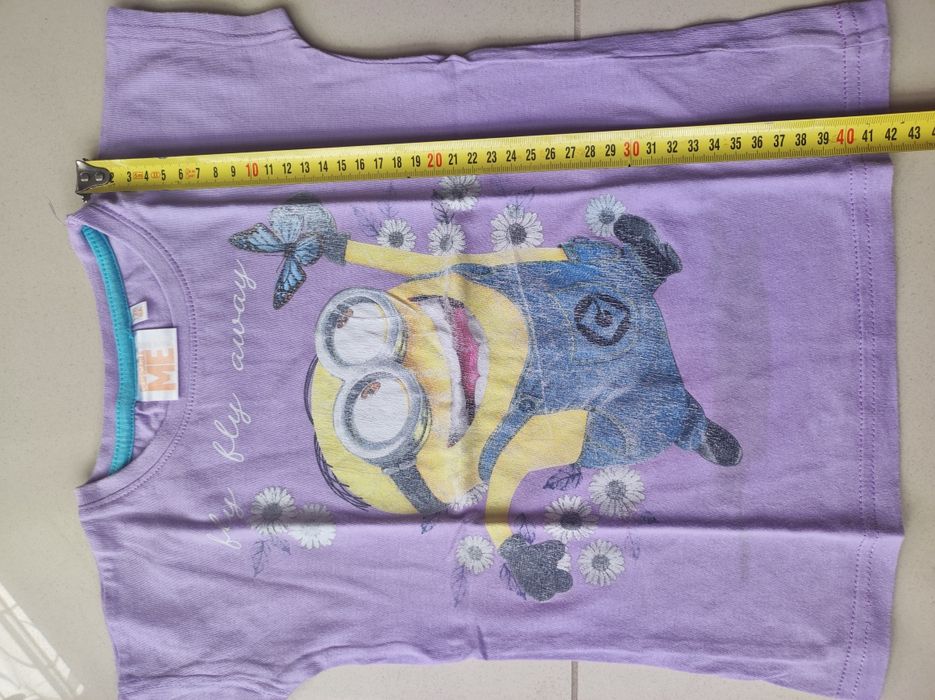 T-shirt 128 Minionki dla dziewczynki