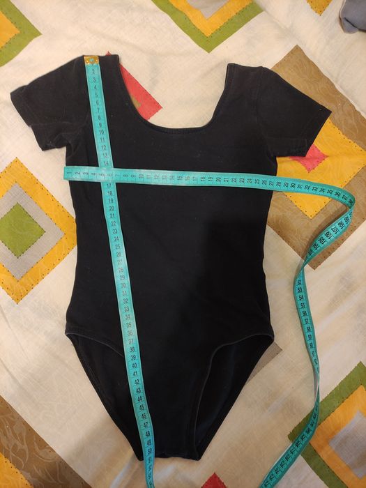 Купальник белый черный  гимнастика ритмика спорт