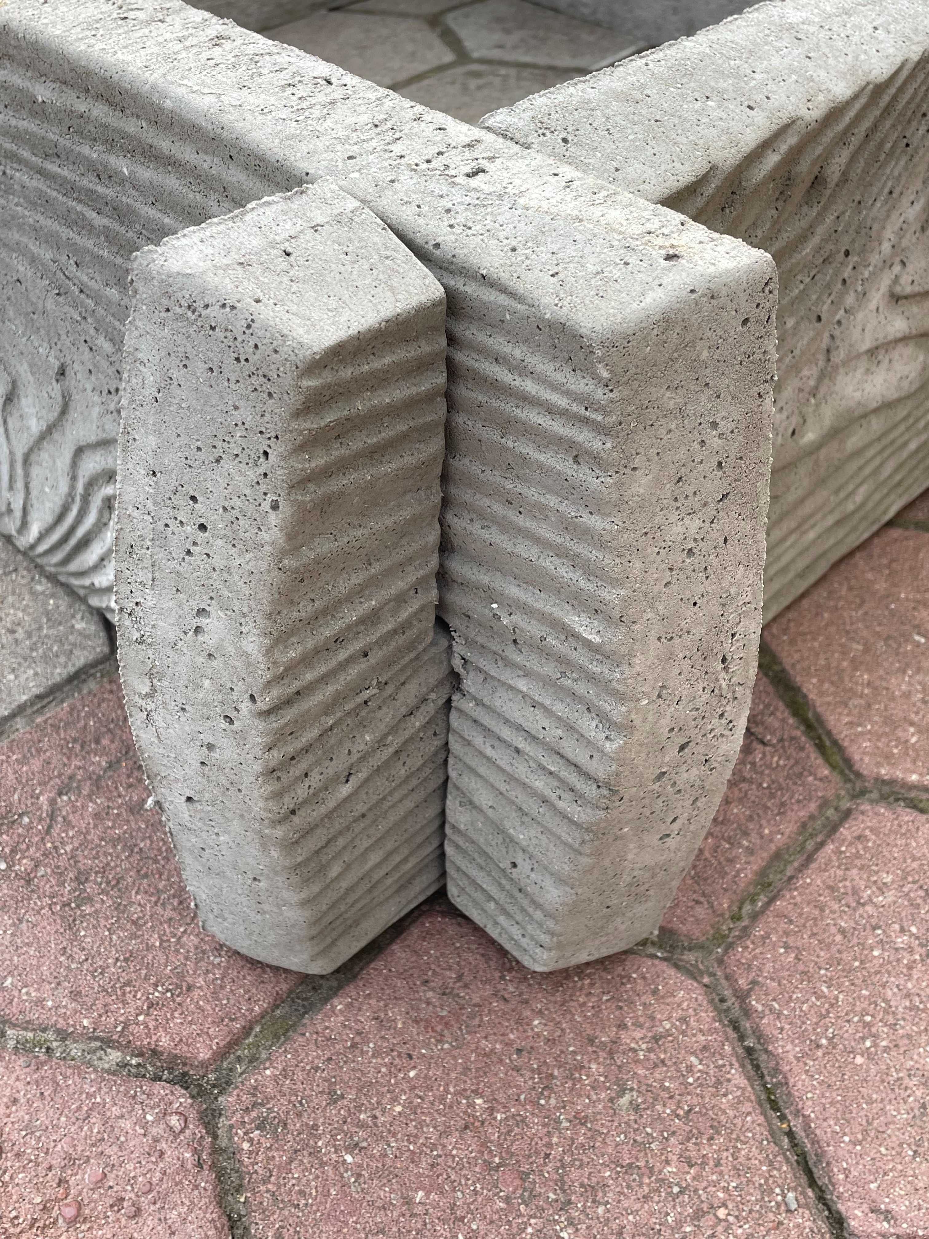 Donica betonowa gazon klomb grządka podwyższona donice betonowe