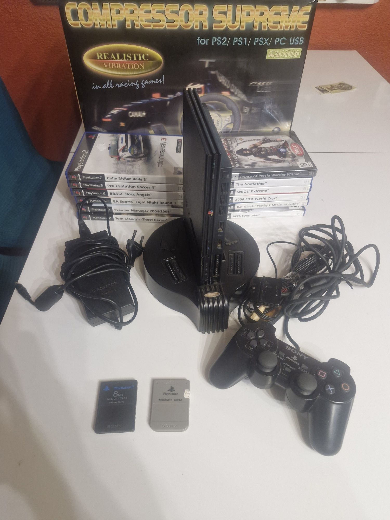 Ps 2 slim ,cały zestaw!