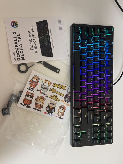 Клавіатура Hator rockfall 2 mecha tkl