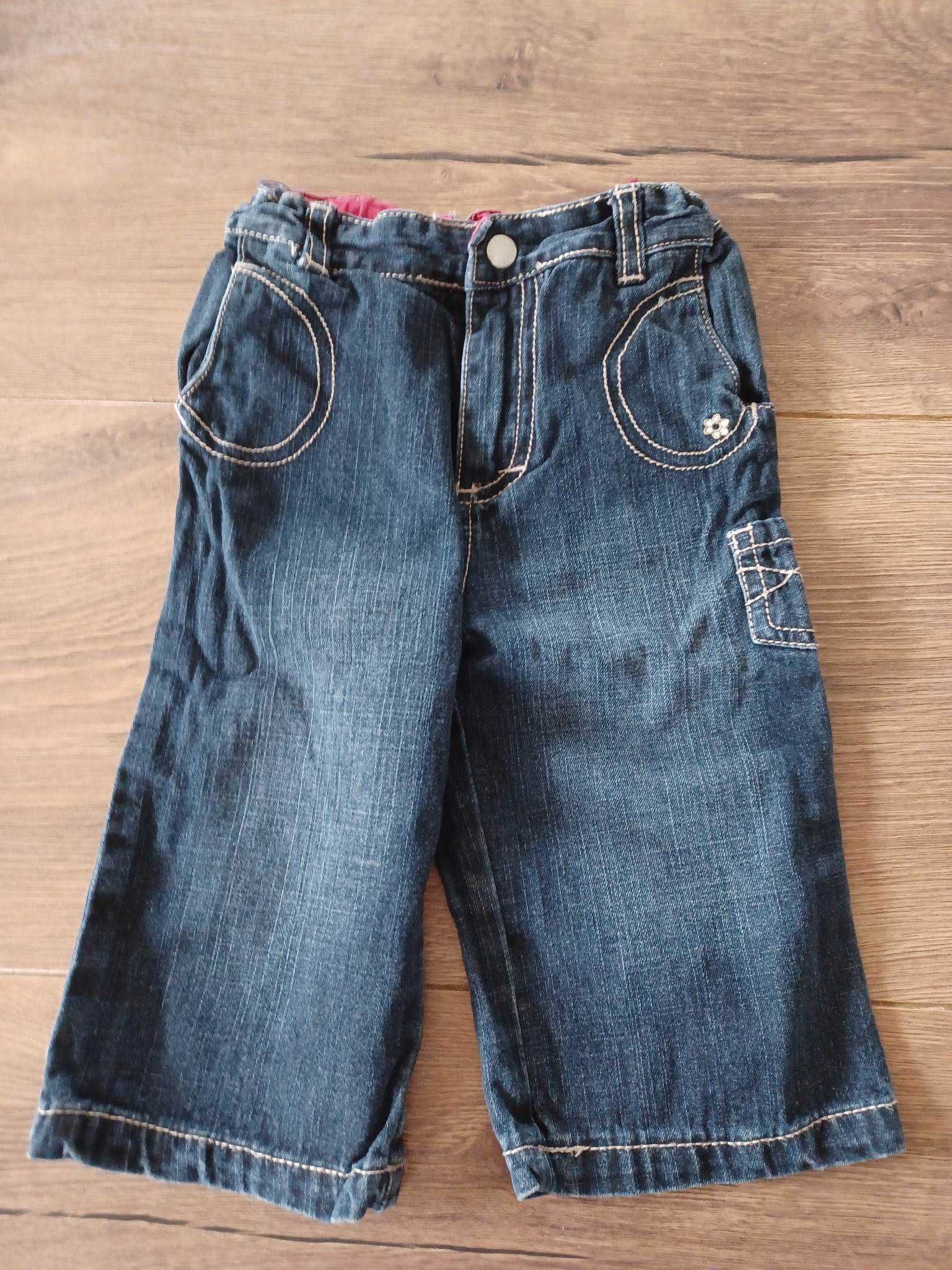Sprzedam spodnie jeans rozmiar 80, 9-12 msc