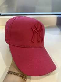 Бейсболка кепка New York розовая  женская