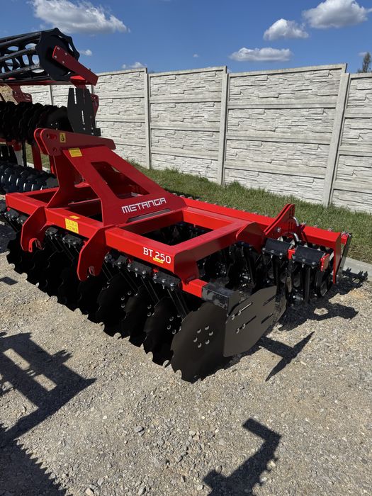 Brona talerzowa talerzówka Metanga MiniBT 1,6 1,8 2,0 2,2 2,5 2,7 3,0m