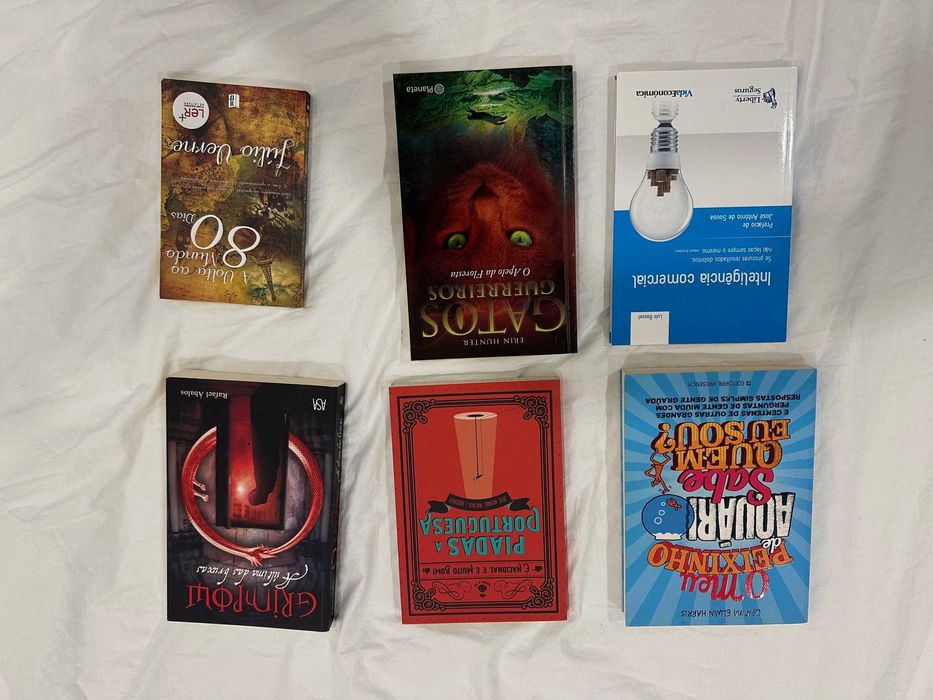 Livros Romance/Empresariais(Crianças