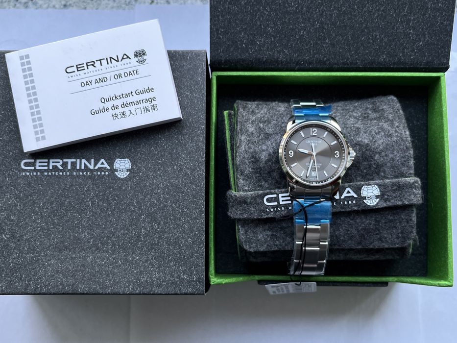 Оригинальные швейцарские часы Certina DS Podium