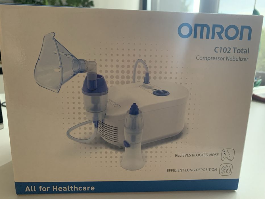 Omron C102 Total - небулайзер + назальний душ, новий