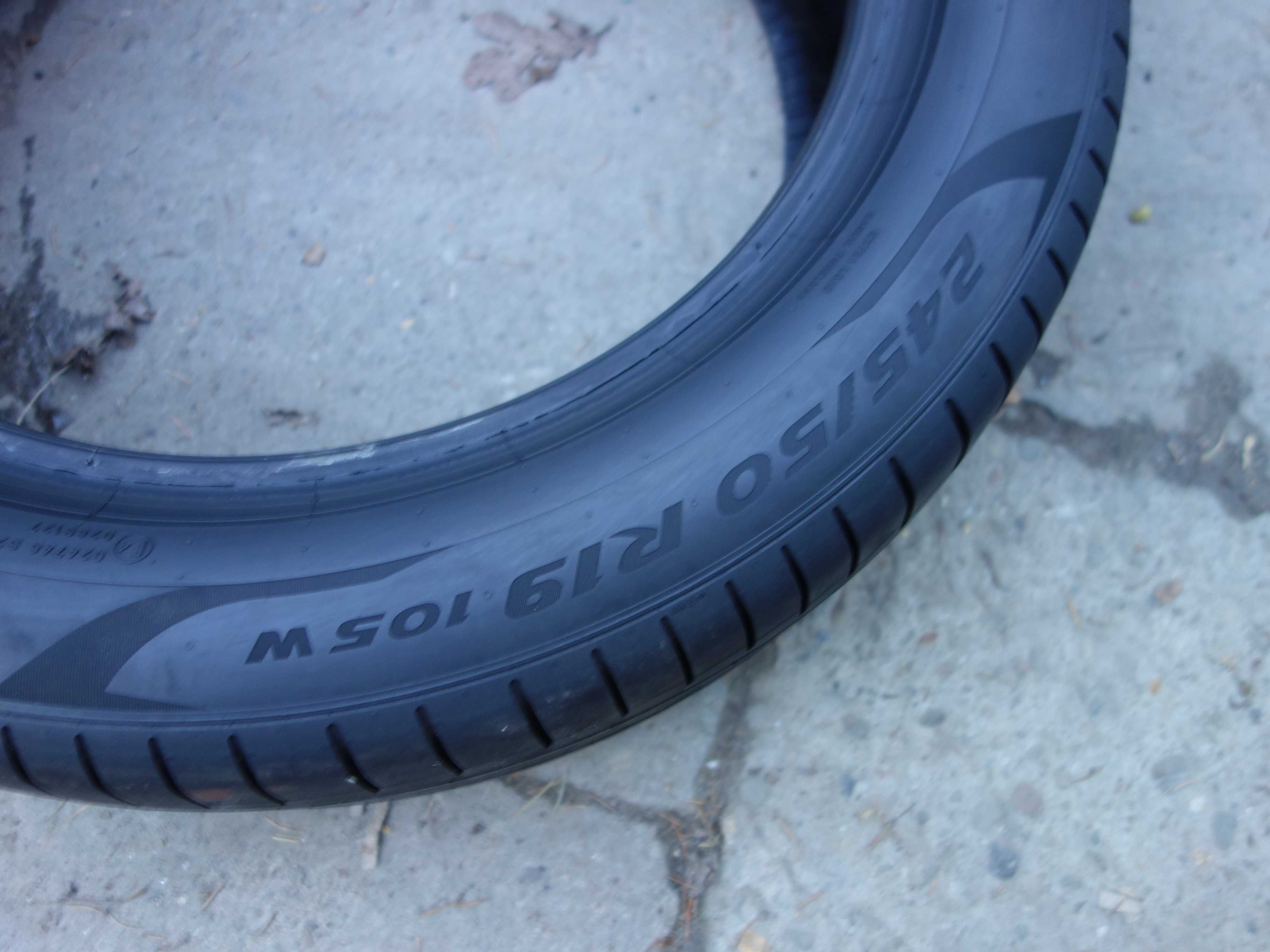 Opony 245/50/19 PIRELLI P ZERO Run Flat 2 Sztuki 2012 rok