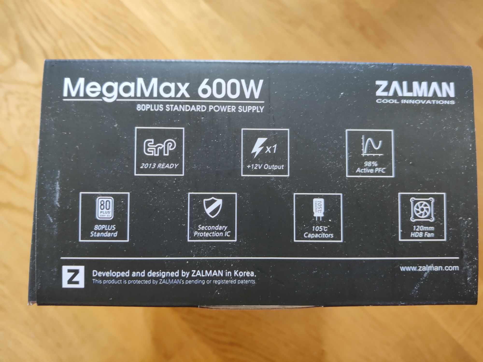 Блок живлення  Zalman MegaMax ZM600-TXII 600W