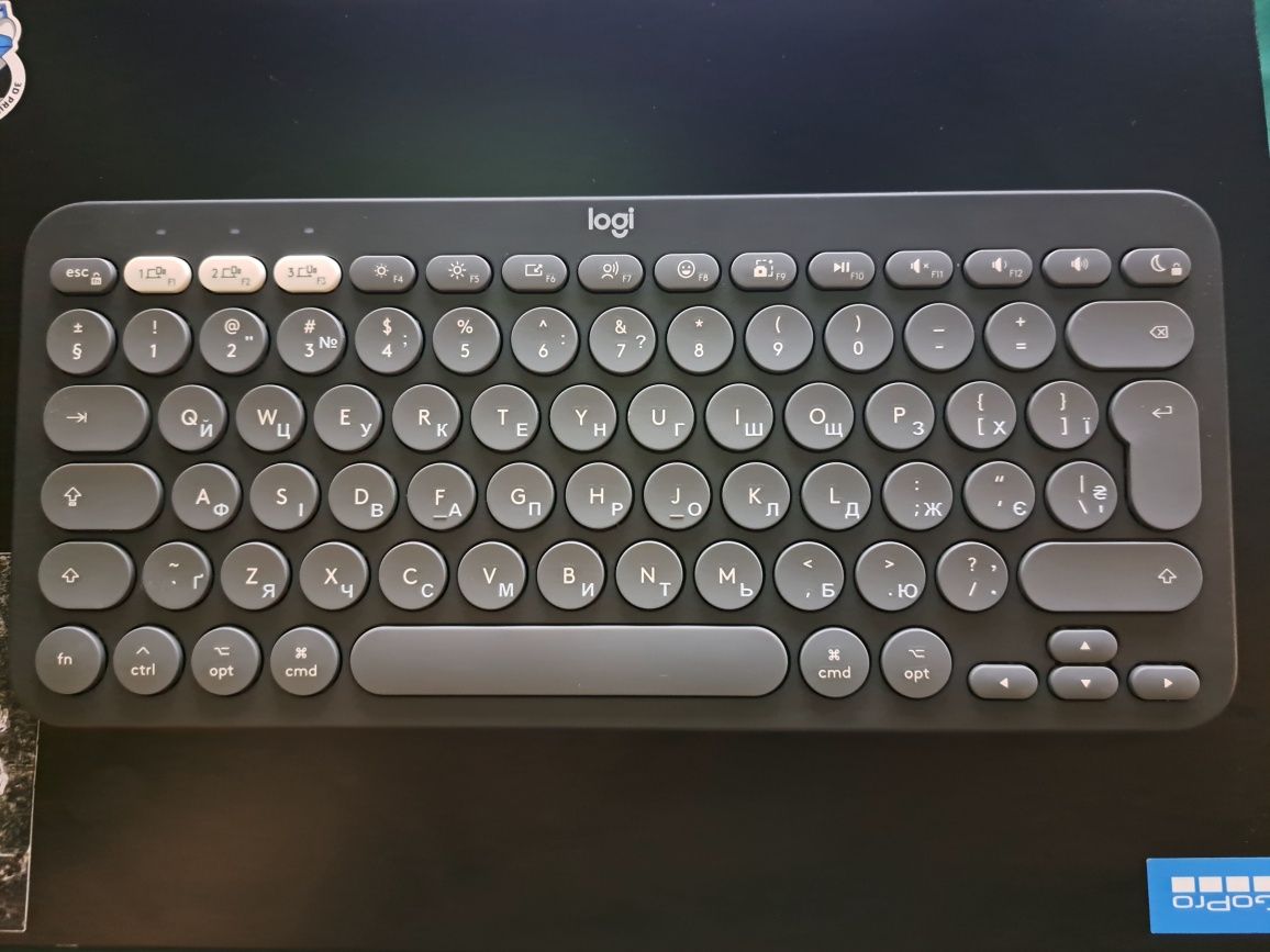 Бездротова клавіатура Logitech K380s Mac версія