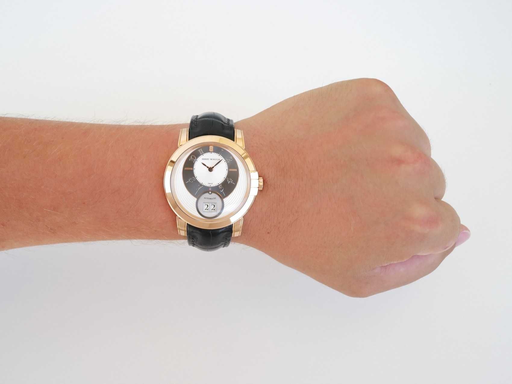 Harry Winston Midnight Big Date 18K Rose Gold 42mm