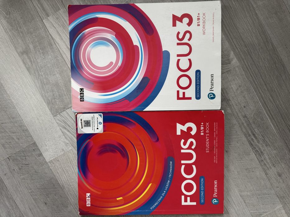 Zestaw ksiazek Focus 3