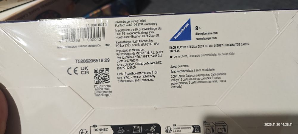 Disney lorcana display box booster