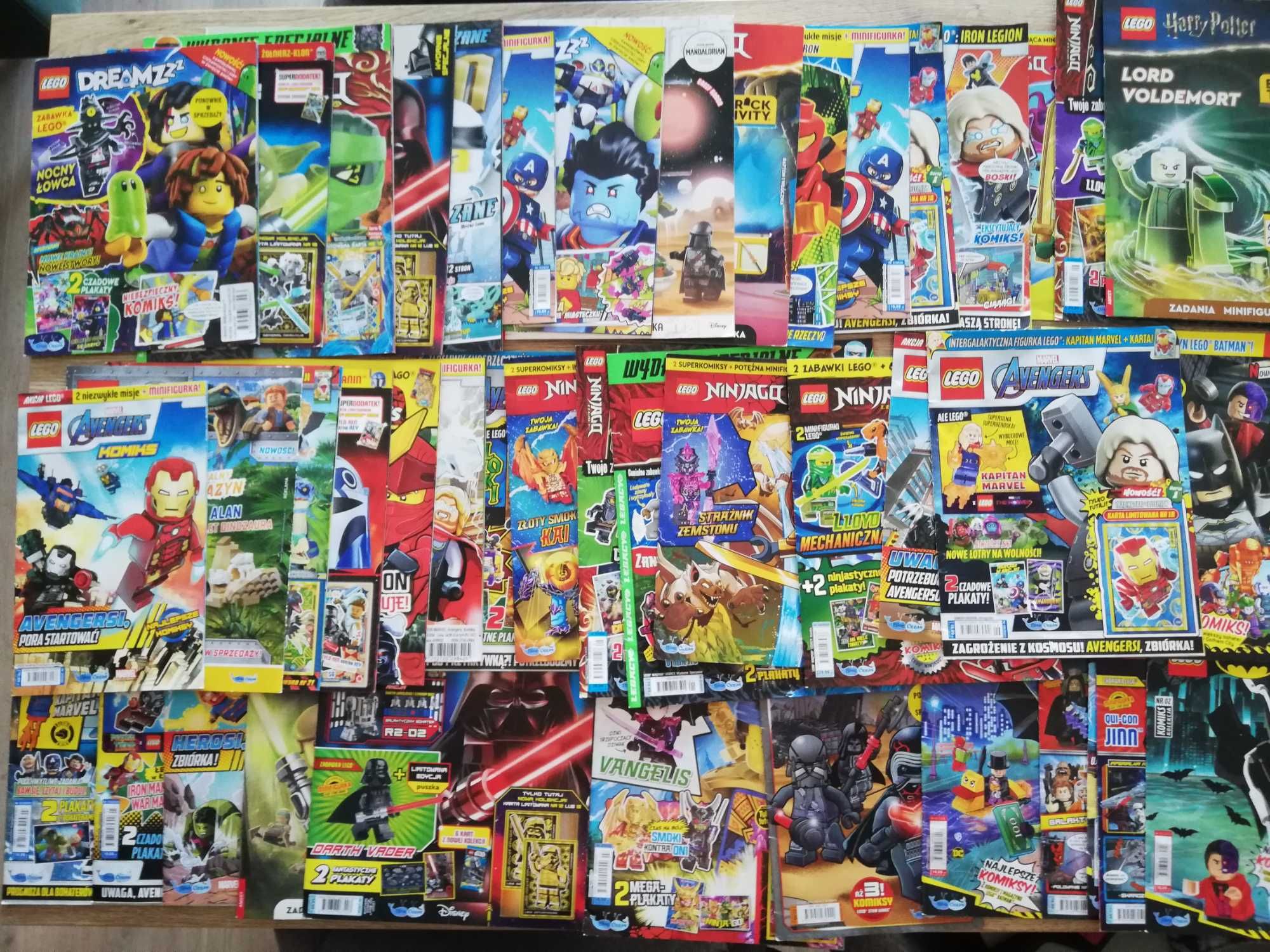 Gazetki LEGO Marvel/Ninjago Mix 48 sztuk plus gratis