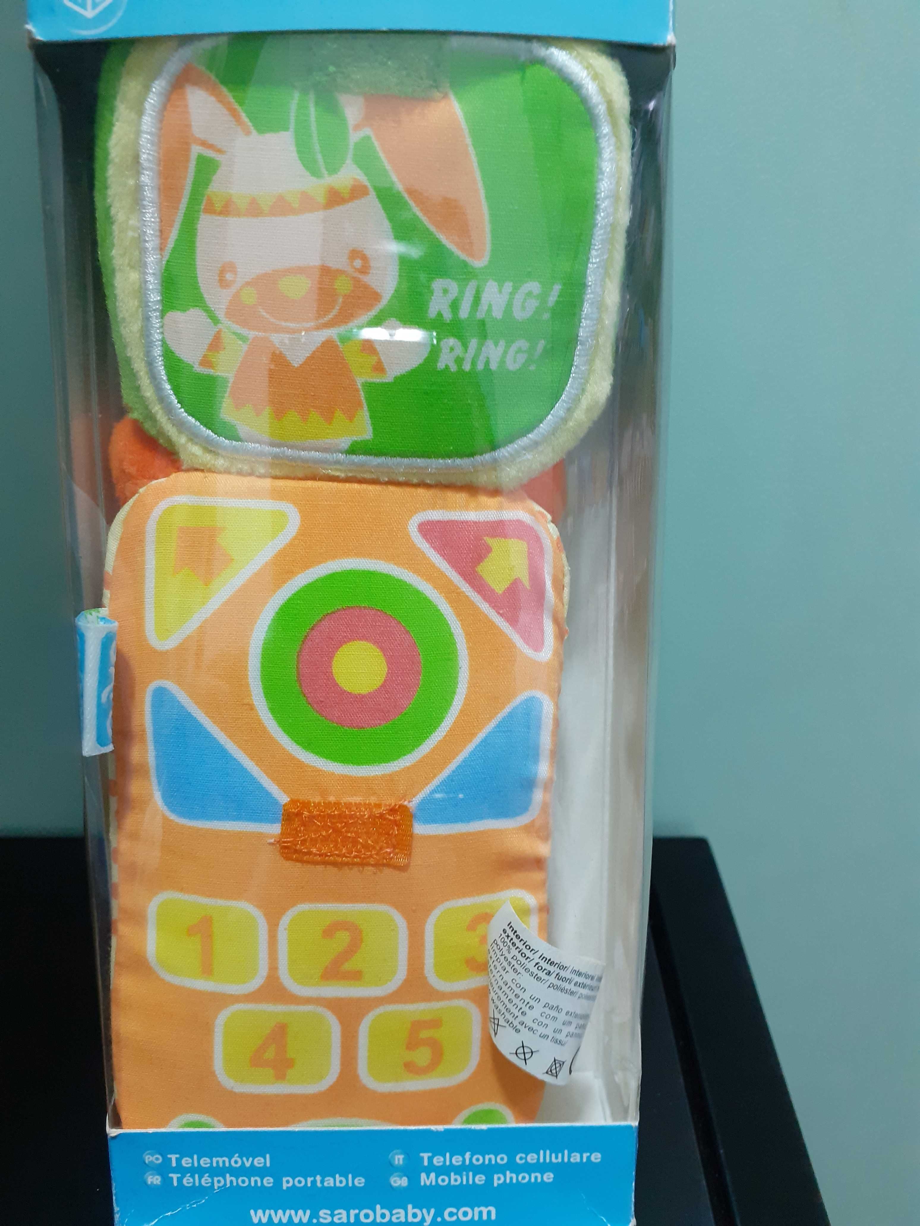 Brinquedo Infantil - Telemóvel em tecido