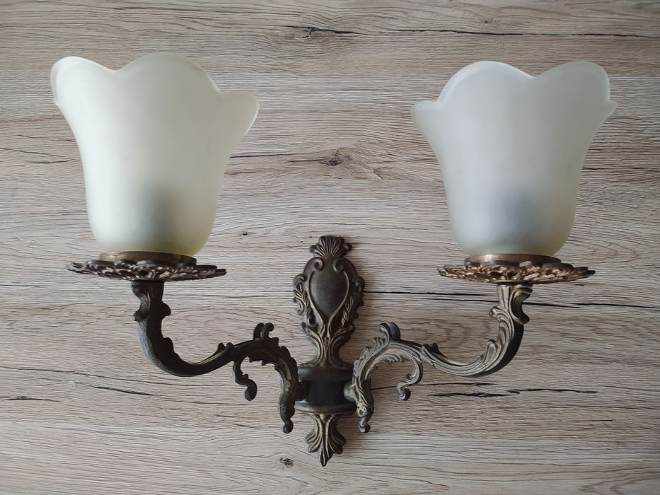 Plafoniera z mosiądzu