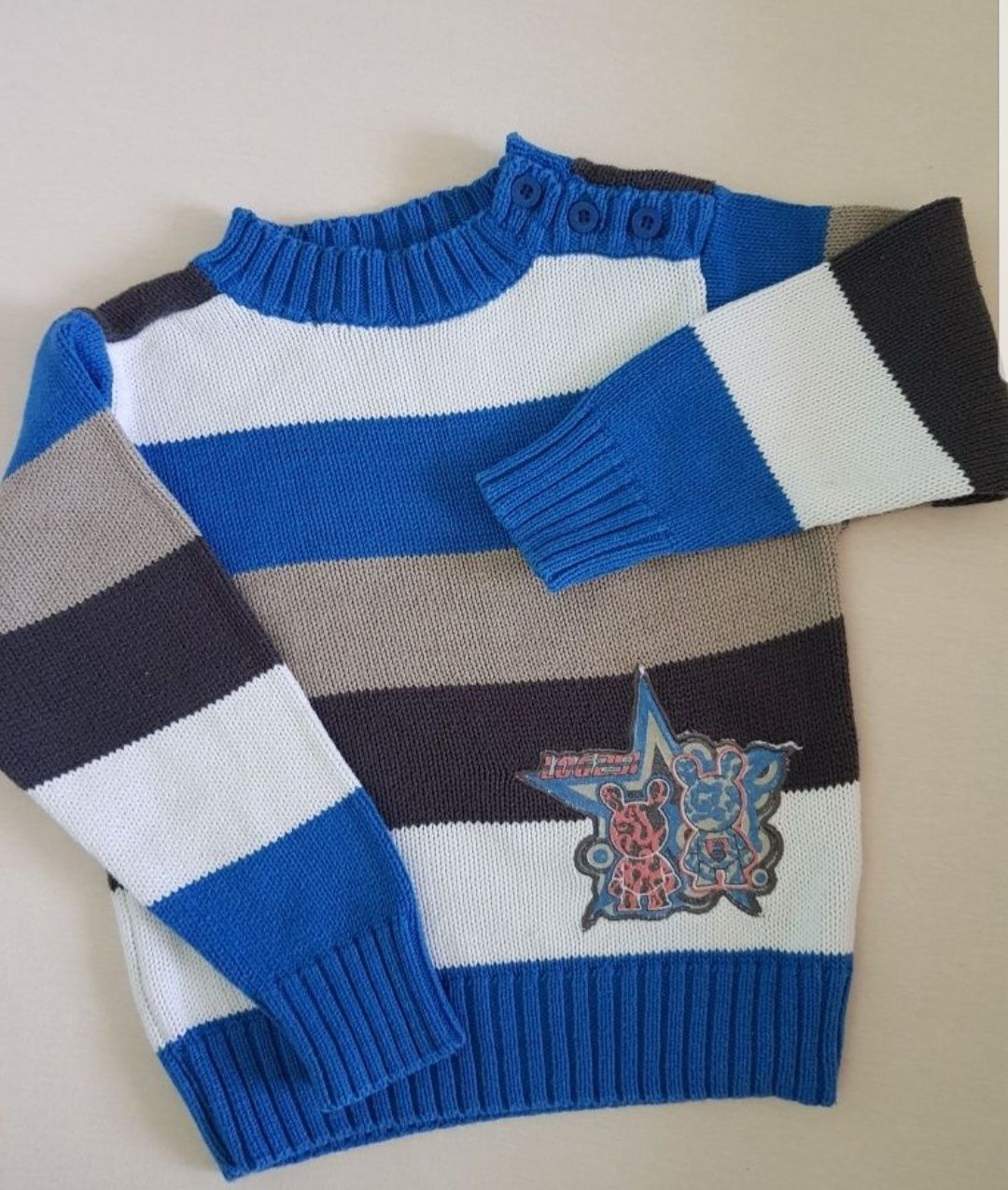 Zestaw komplet 98 spodnie bluza sweter