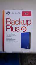 Жесткий диск память винчестер hard drive SEAGATE 4TB BACKUP PLUS