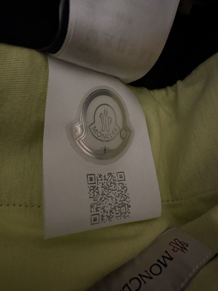 Conjunto calças e blusão Moncler & Adidas original novo
