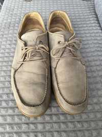 BADURA шкіряні туфлі ( нобук)  43 розмір