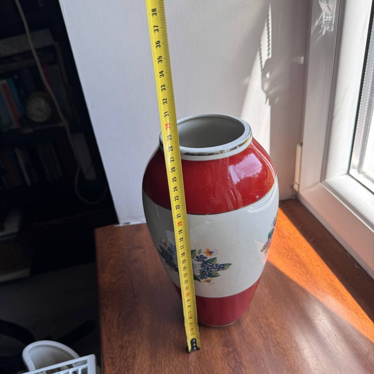 Wazon w kwiaty Porcelana Chodzież lata 60 te