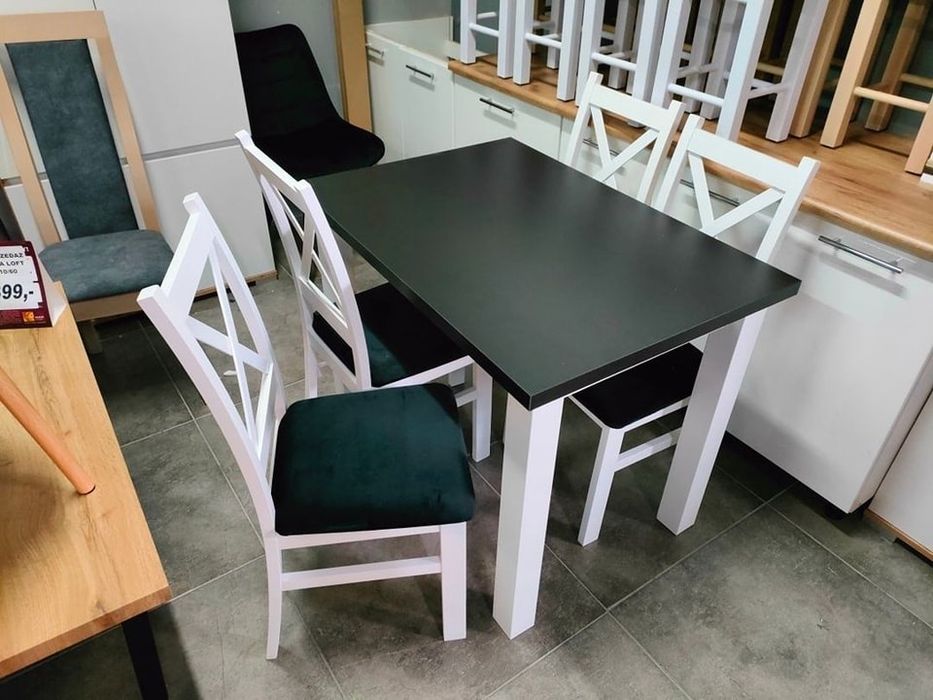Zestaw KRZYŻAK FEMI Stół + Krzesła