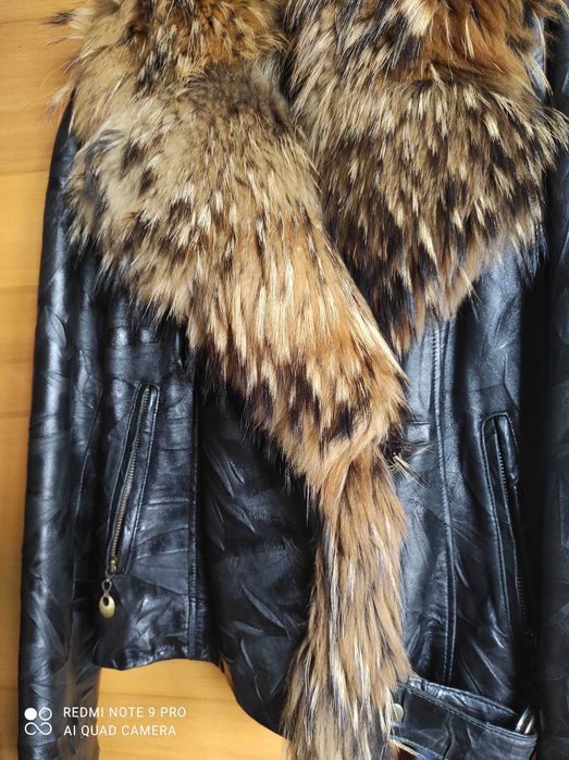 Куртка с натуральным мехом, 44-48