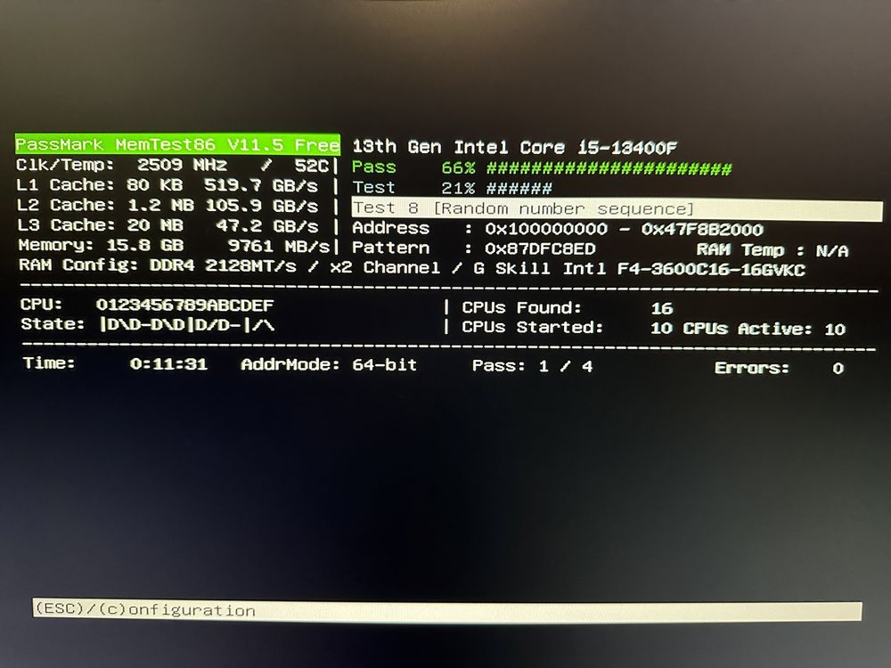 G.SKILL Ripjaws V DDR4 32 GB (2×16 GB) 3600 MHz