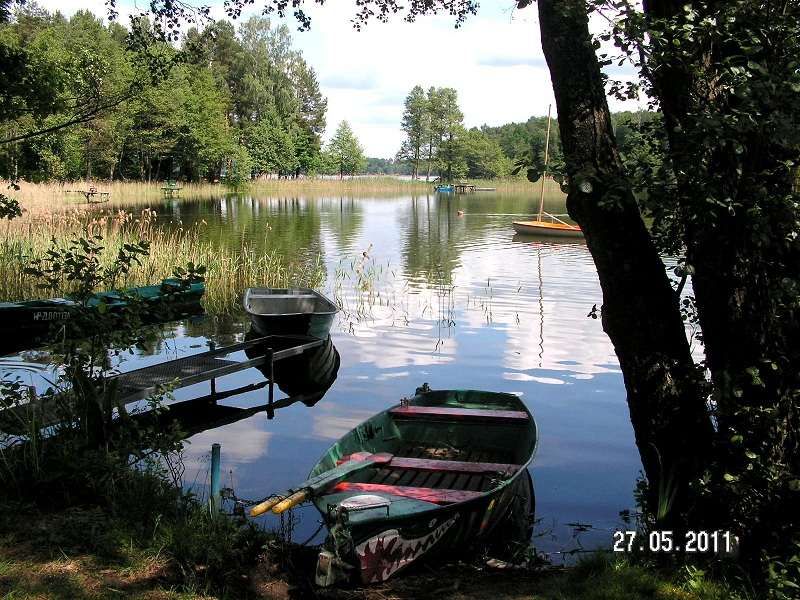 Domek nad jeziorem 8 os - północna Wielkopolska-8 os