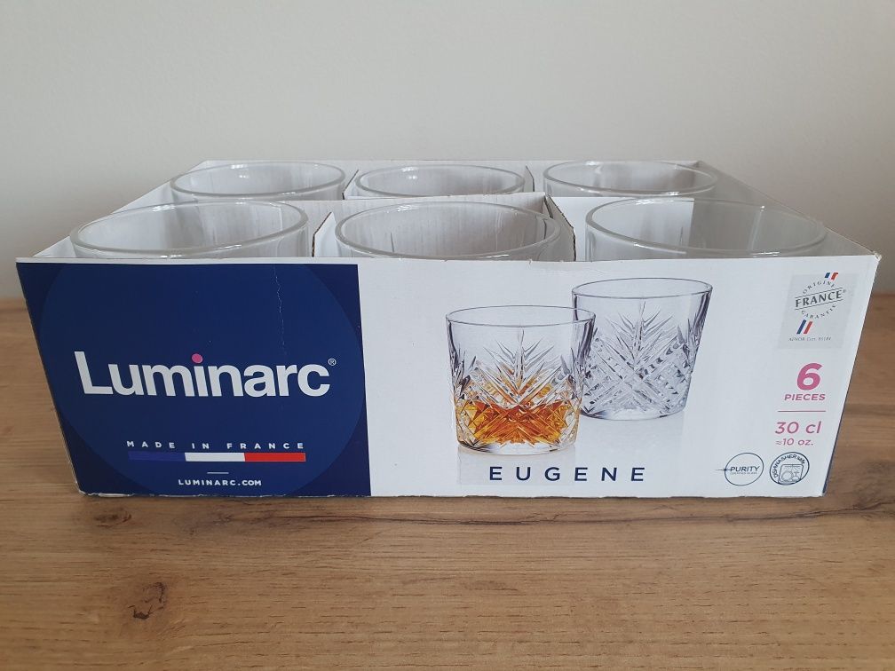 Zestaw szklanek do whisky Luminarc Eugene 30cl