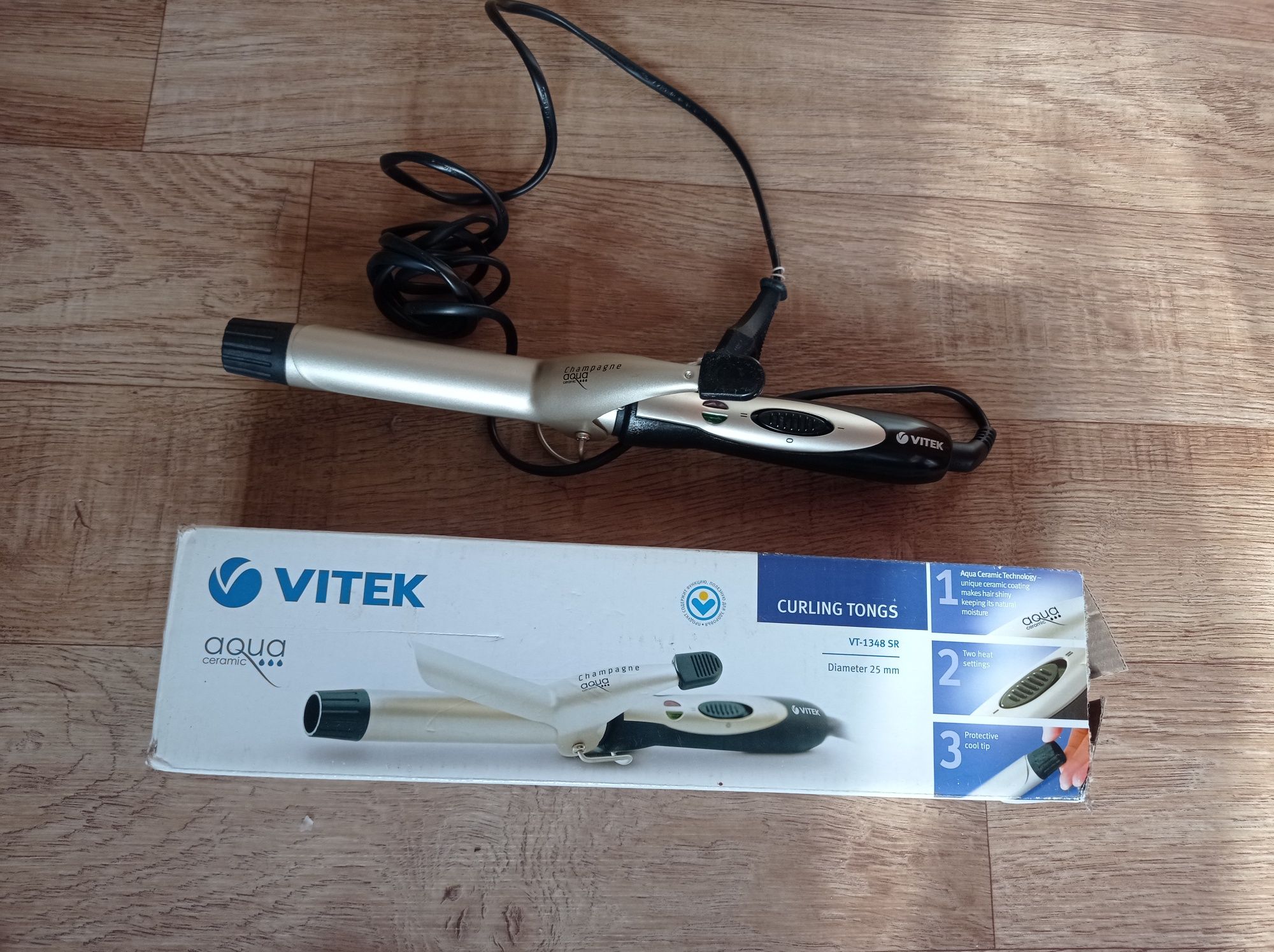 Плойка Електрощипці Электрощипцы Vitek VT 1348