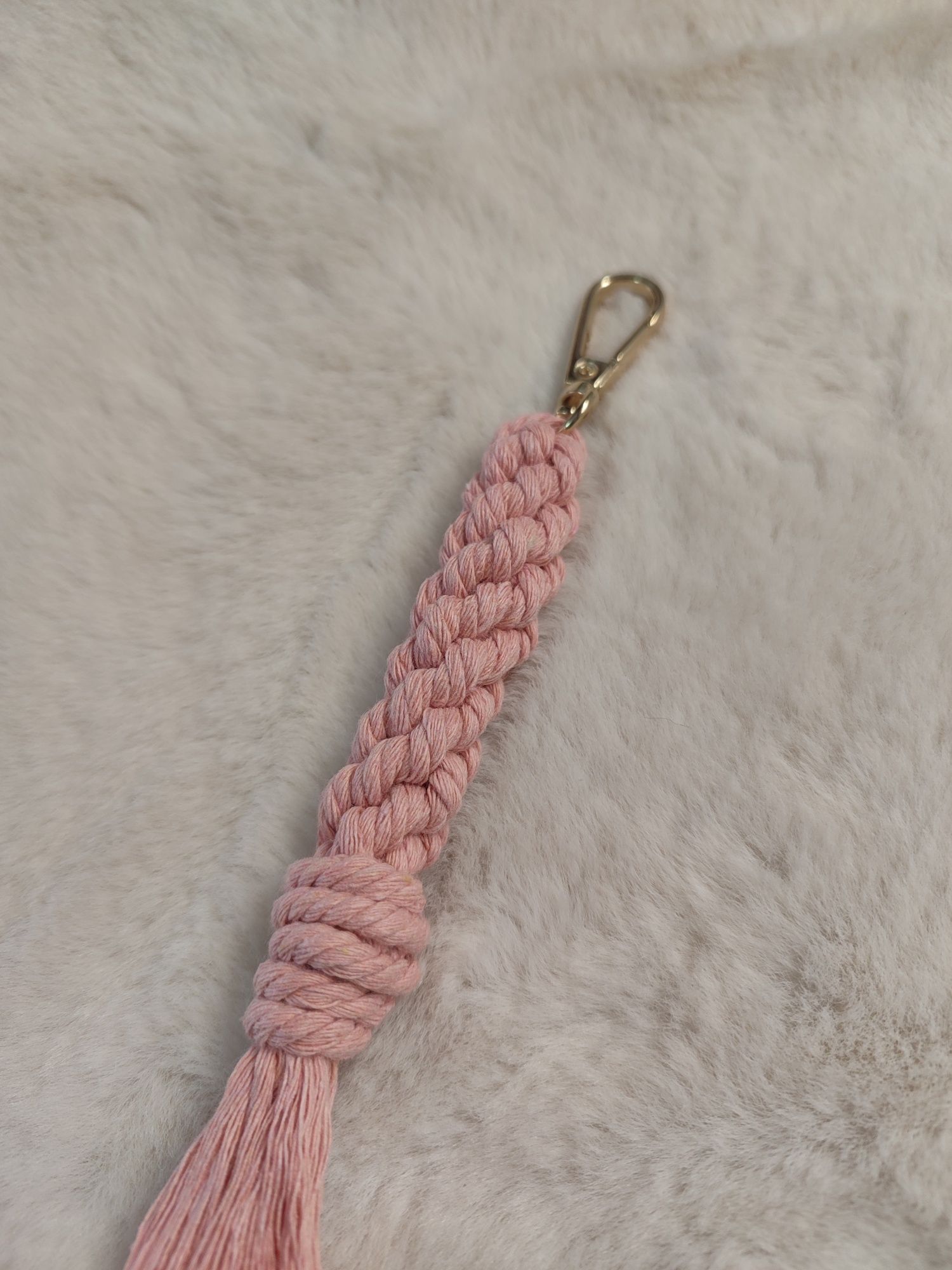 Porta chaves macramé