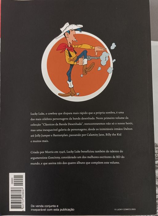 Livro Lucky Luke - os clássicos da banda desenhada