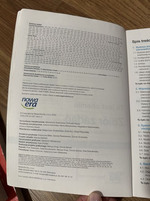 Zbior zadan Nowa Era chemia rozszerzona
