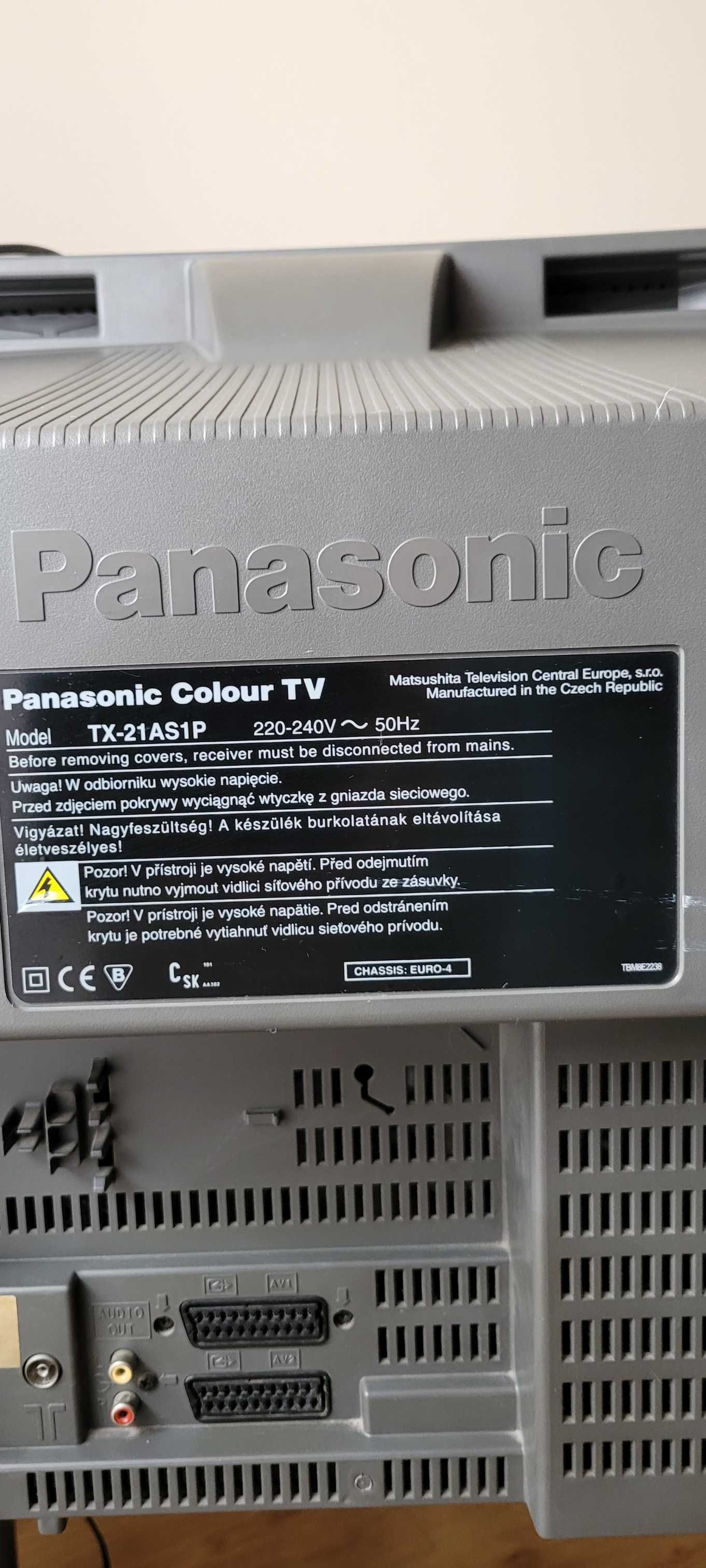 Telewizor kineskopowy Panasonic TX- 21AS1P Colour