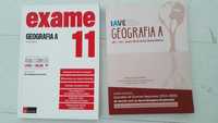 Livros de geografia IAVE  exames 11 ano