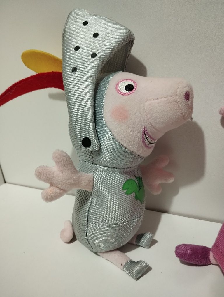 Peppa Pig Świnka Peppa wróżka, George rycerz
