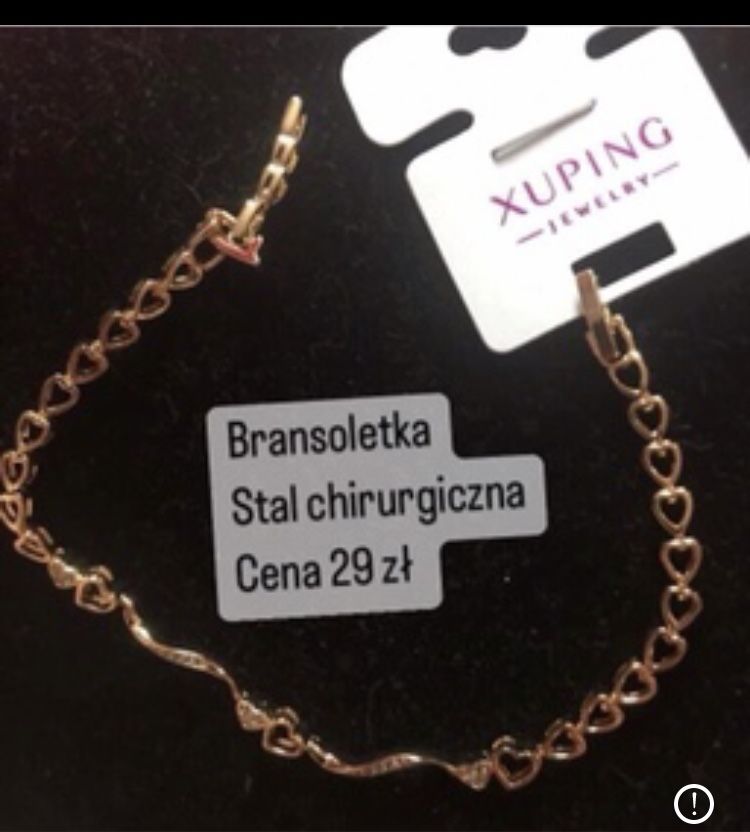 Bransoletka stal chirgiczna