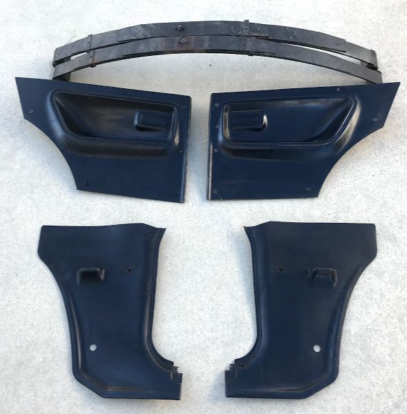 Quartelas portas, molas suspensão Ford Ecort mk2