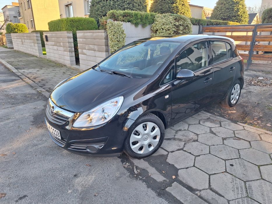 Corsa D, 2009r,1.2benz, Klima sprawna, Ks Serw, BDB stan