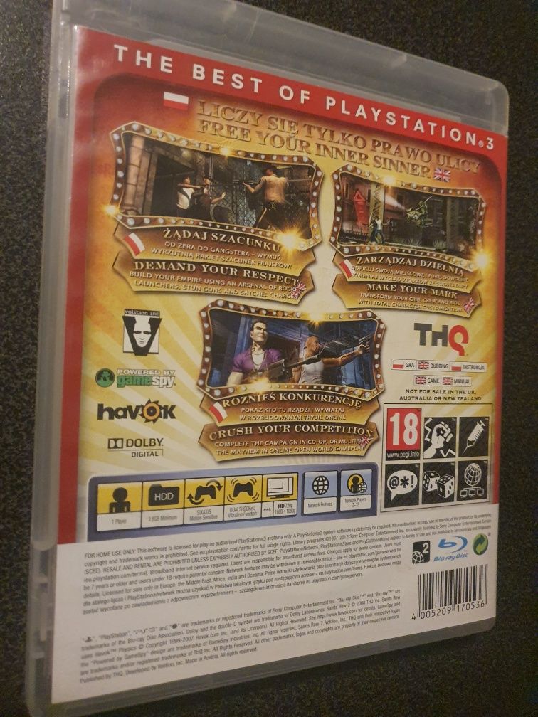 Sprzedam Saints Row 2 PL Ps3 3