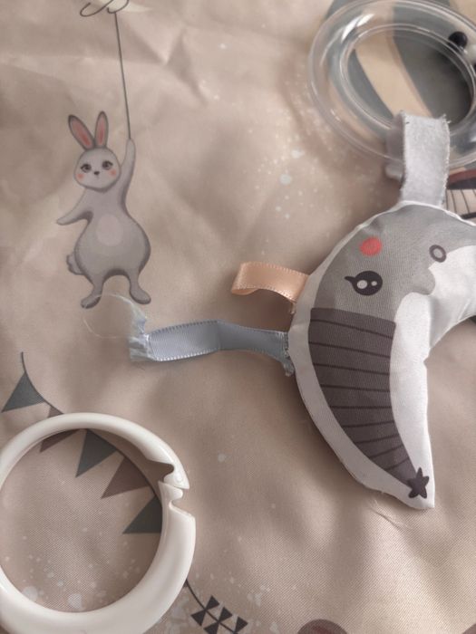 Mata interaktywna nukido balloons plus rożek od niemowlaka