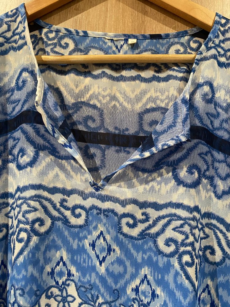 Boho plażowa tunika M/L