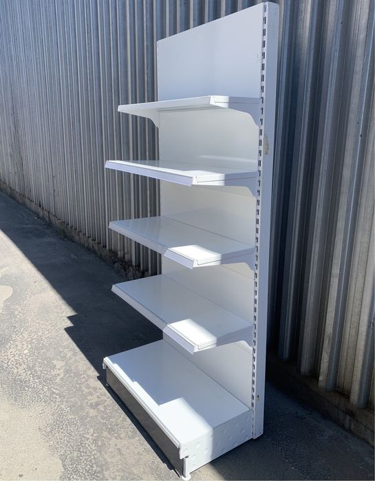 Стеллажи пристенные Wiko с металлическими полками в магазин