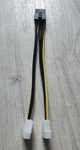 Adapter/ przejściówka 2x Molex / PCI-Express 8-pin