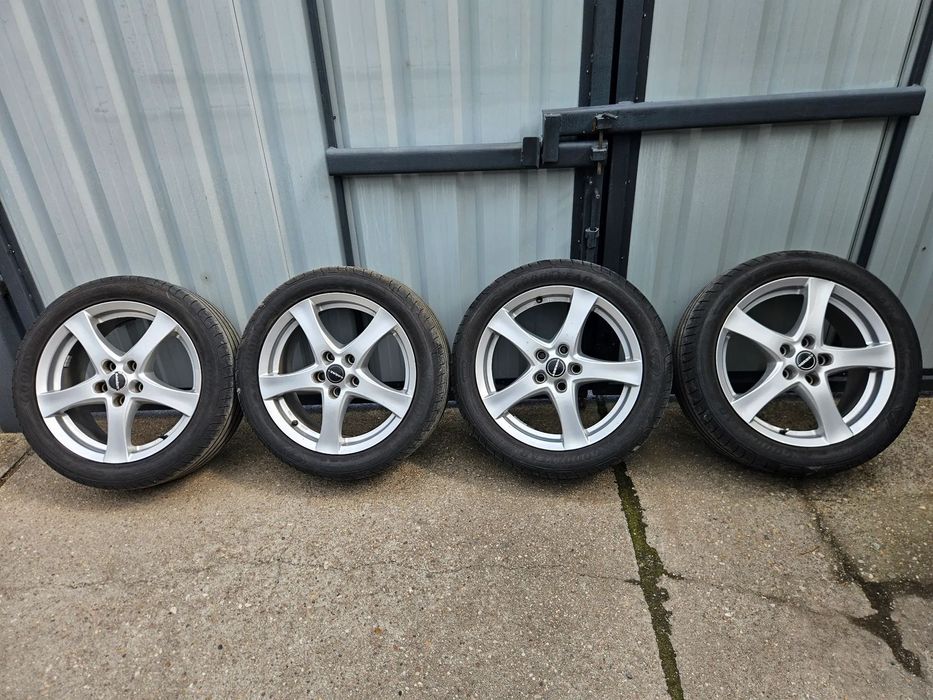 Koła Felgi Aluminiowe BORBET 5x112 ,  KBA48362. / 235 45 17. Vw Audi Mercedes i inne