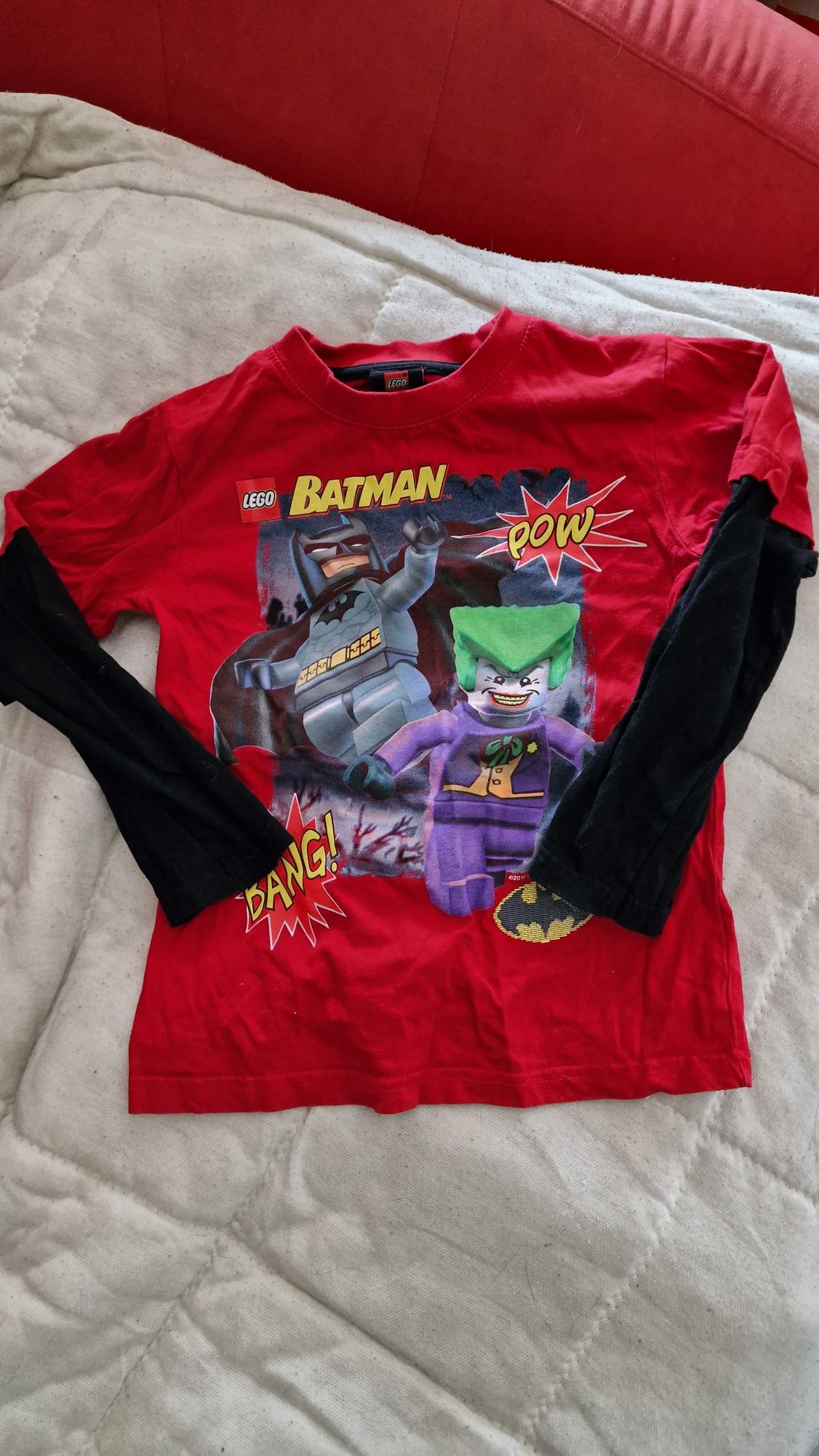 Lego BATMAN śliczna koszulka 134